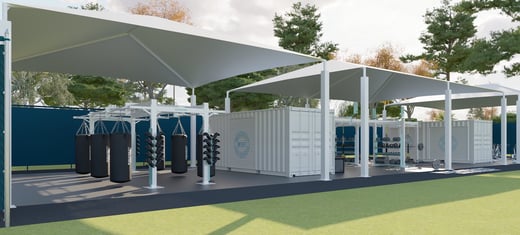 Outdoor Training Boxing Zone